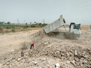 حملة نظافة وإزالة فورية للتعديات على الأراضى الزراعية بقرية "القارة" بأبوتشت 31 - جريدة المساء
