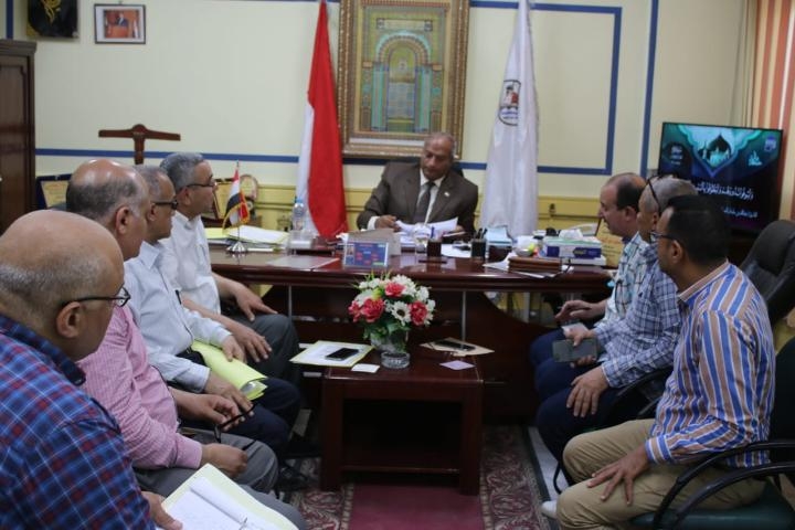 تجهيز اللجان والاستراحات استعدادا لامتحانات الدبلومات .. ببنى سويف 19 - جريدة المساء