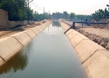 تبطين 75 ترعة بطول 337 كيلومتر بسوهاج 25 - جريدة المساء