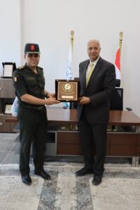 وفد كلية الدفاع الجوى يزور جامعة العلمين الدولية  13 - جريدة المساء