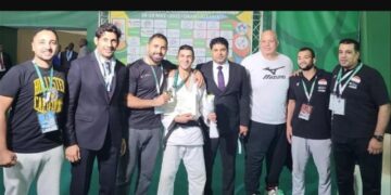 يسري سامي يحصد ذهبية أفريقيا للجودو 1 - جريدة المساء