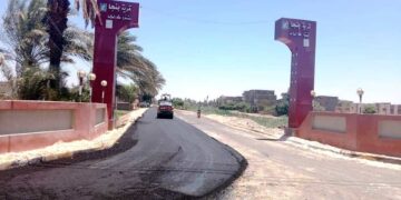بتكلفة 9 ملايين جنيه .. رصف طريق "بنجا - بنى حرب" بطهطا 1 - جريدة المساء