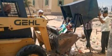 الحسنة .. رفع 8 أطنان من القمامة والمخلفات خلال أجازة العيد