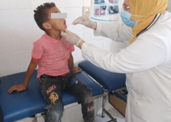 الكشف على ١٦٦٨ مريضا مجانا بالقافلة الصحة لخدمة اهالي قرية بغداد بالعامرية