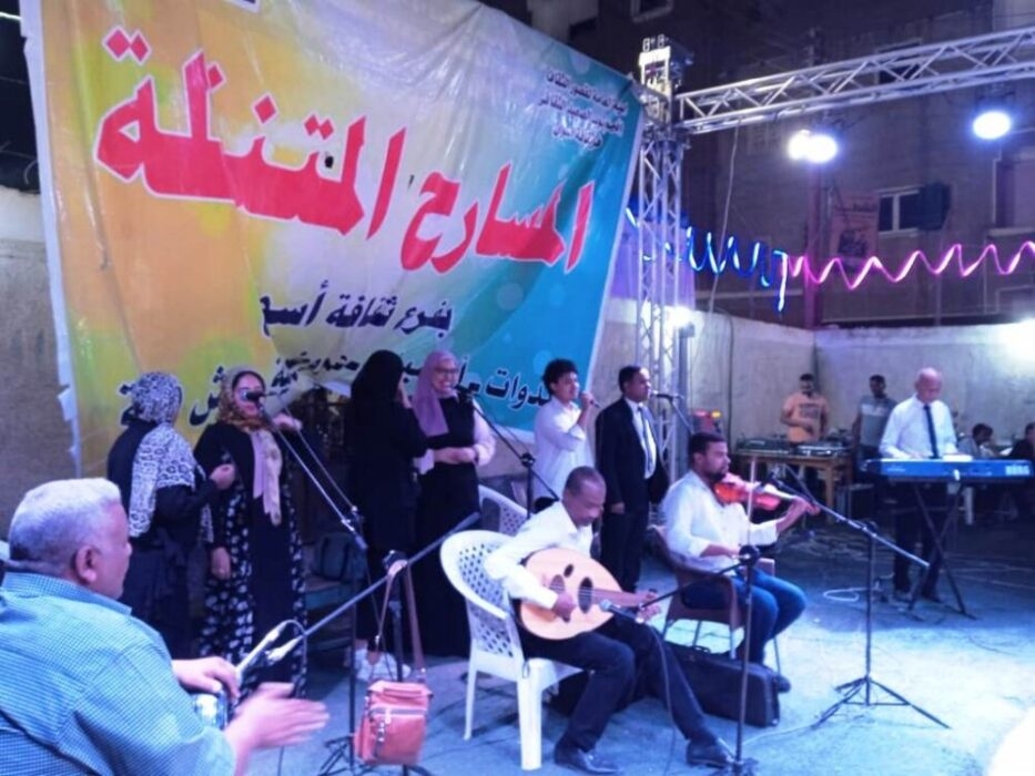 ختام فعاليات المسرح المتنقل بقرية الشطب بدراو في اسوان 19 - جريدة المساء