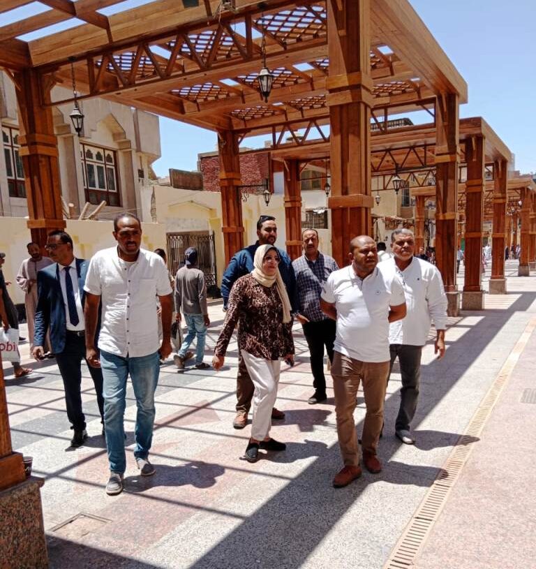 لجنة متكاملة لرفع الإشغالات بالسوق السياحى