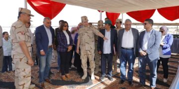 محافظ دمياط ورئيس صندوق التنمية الحضرية يتابعان الموقف التنفيذى بمشروع تطوير عواصم المدن برأس البر 1 - جريدة المساء