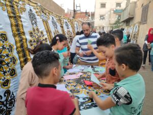 مركز ثقافي أهلى في قرية جروان وقافلة قومي الطفل تدعم وتشارك فى الافتتاح 27 - جريدة المساء