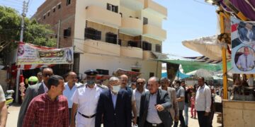 محافظ المنيا يتفقد دير "جبل الطير" بسمالوط ويقدم التهنئة للأخوة المسيحيين بمناسبة الاحتفال بموسم السيدة العذراء 1 - جريدة المساء