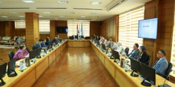إجتماع مجلس جامعة كفر الشيخ بحضور المحافظ 1 - جريدة المساء