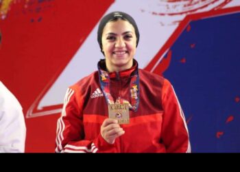 أسماء مجدي تفوز بذهبية الكاراتيه 17 - جريدة المساء