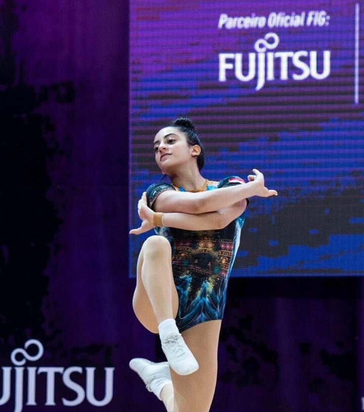 نورا الحناوي تتأهل لنهائيات بطولة العالم لجمباز الايروبيك فى البرتغال 19 - جريدة المساء