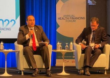 خلال مشاركته بمنتدى التمويل الصحي السنوي السادس للبنك الدولي بواشنطن - الولايات المتحدة الأمريكية 23 - جريدة المساء