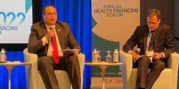 خلال مشاركته بمنتدى التمويل الصحي السنوي السادس للبنك الدولي بواشنطن - الولايات المتحدة الأمريكية 1 - جريدة المساء