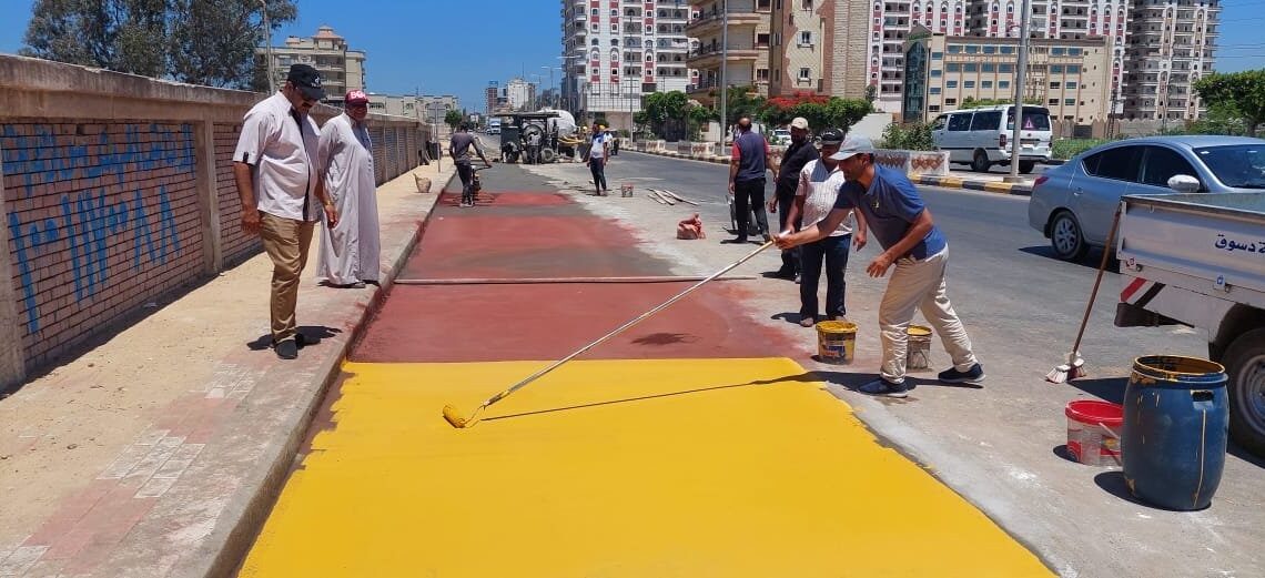 حملات تجميل ورصف بدسوق وتنفيذ مشروع الصرف الصحي بقرية الشباسية 19 - جريدة المساء