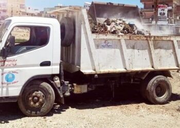 فى كفرالشيخ مواصله حملات النظافة والتجميل ورفع كفاءة الإنارة العامة بالقري والمدن 29 - جريدة المساء