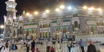 وصول بعثات من حجاج الجمعيات الأهلية للحرم المكى