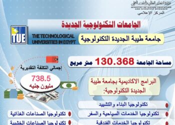 وزير التعليم العالي يستعرض تقريرًا حول استعداد جامعة طيبة الجديدة التكنولوجية لبدء الدراسة بها خلال العام الدراسي الجديد 25 - جريدة المساء