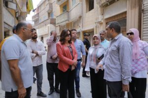 محافظ دمياط تتابع الأعمال الجارية بمشروع تطوير المناطق غير المخططة   23 - جريدة المساء