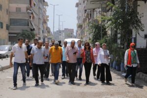 محافظ دمياط تتابع الأعمال الجارية بمشروع تطوير المناطق غير المخططة   21 - جريدة المساء