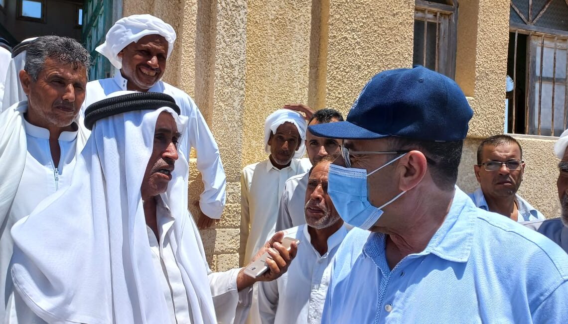 محافظ شمال سيناء يزور قرية نجع شبانة برفح 20 - جريدة المساء محافظ شمال سيناء يزور قرية نجع شبانة برفح 19 - جريدة المساء