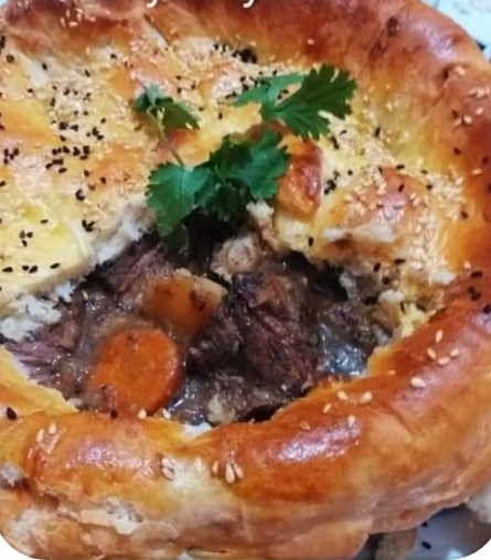 تعرف على طريقة عمل فخارة اللحم والخضار بالعجين 18 - جريدة المساء تعرف على طريقة عمل فخارة اللحم والخضار بالعجين 17 - جريدة المساء