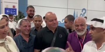 وزيرة التضامن تستقبل الفوج الأخير من حجاج الجمعيات الأهلية 2 - جريدة المساء وزيرة التضامن تستقبل الفوج الأخير من حجاج الجمعيات الأهلية 1 - جريدة المساء