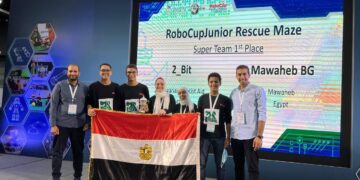 فريقين من المواهب المصرية يحصدون المركز الأول والذهبية في المسابقة الدولية "روبو كوب" بتايلاند 2 - جريدة المساء فريقين من المواهب المصرية يحصدون المركز الأول والذهبية في المسابقة الدولية "روبو كوب" بتايلاند 1 - جريدة المساء