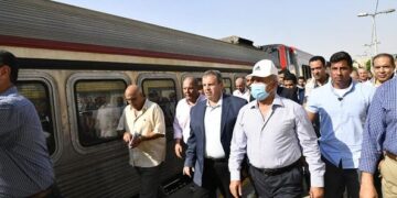 وزير النقل يتابع التقدم في معدلات تنفيذ مشروع تحديث نظم الإشارات بخط القاهرة/ الاسكندرية و انتظام العمل بمحطة مصر برمسيس 2 - جريدة المساء وزير النقل يتابع التقدم في معدلات تنفيذ مشروع تحديث نظم الإشارات بخط القاهرة/ الاسكندرية و انتظام العمل بمحطة مصر برمسيس 1 - جريدة المساء