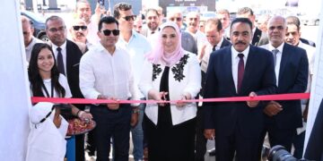 وزيرا التضامن والشباب ومحافظ مطروح يفتتحون معرض "ديارنا" للحرف التراثية بالعلمين الجديدة 2 - جريدة المساء وزيرا التضامن والشباب ومحافظ مطروح يفتتحون معرض "ديارنا" للحرف التراثية بالعلمين الجديدة 1 - جريدة المساء