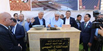 وزير التعليم العالي يضع حجر أساس المدينة الطبية لجامعة المنوفية 1 - جريدة المساء