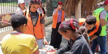 صندوق مكافحة الإدمان ينشط داخل الحدائق العامة لتحذير الزوار من الوقوع فى براثن المخدرات 1 - جريدة المساء