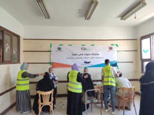 صناع الخير وأوركيديا يوقعان الكشف على عيون 612 من أهالي أولاد علي بالمنشأة بسوهاج 19 - جريدة المساء