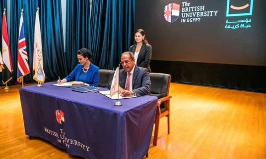 بروتوكول تعاون بين "حياة كريمة" والجامعة البريطانية لتحقيق الأهداف المجتمعية 20 - جريدة المساء بروتوكول تعاون بين "حياة كريمة" والجامعة البريطانية لتحقيق الأهداف المجتمعية 19 - جريدة المساء