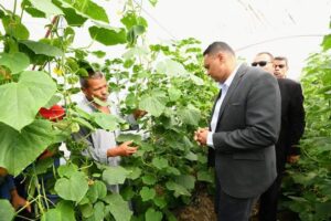 محافظ الدقهلية يفتتح ويتفقد عدد من المشروعات الزراعية ب "بلقاس" 21 - جريدة المساء