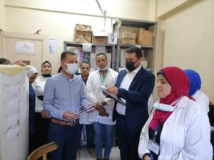 فريق منظمة التعاون الياباني "الجايكا" يتفقد مستشفي نجع حمادي وقنا العام 27 - جريدة المساء