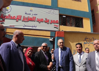 افتتاح مشروع تطوير مدرسة عمر بن عبد العزيز الإعدادية..بحلوان  23 - جريدة المساء