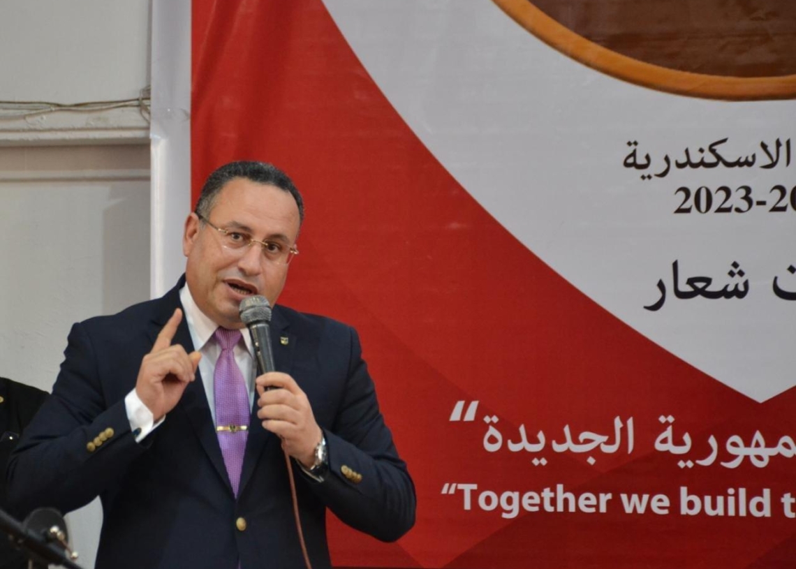 تحت شعار "معا نبني الجمهورية الجديدة" رئيس جامعة الإسكندرية يشهد افتتاح الملتقى الثاني لمبادرة طلاب من أجل مصر 18 - جريدة المساء تحت شعار "معا نبني الجمهورية الجديدة" رئيس جامعة الإسكندرية يشهد افتتاح الملتقى الثاني لمبادرة طلاب من أجل مصر 17 - جريدة المساء