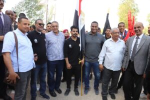 مسيرة طلابية بجامعة جنوب الوادي احتفالا بذكرى انتصارات أكتوبر المجيدة 29 - جريدة المساء
