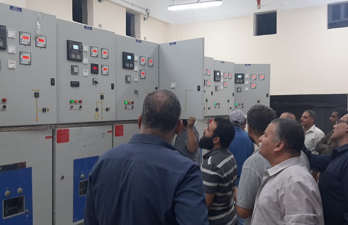 إطلاق التيار الكهربائي التجريبي لمستشفي طهطا العام 18 - جريدة المساء