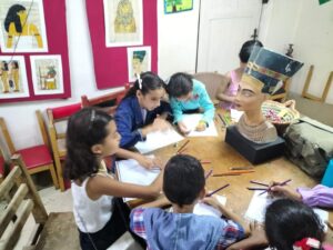 التبين التعليمية تحتفل بمرور ٢٠٠ عام على علم المصريات بمتحف ركن الملك فاروق  33 - جريدة المساء