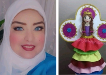 عرائس غادة بالفوم الملون في إطلالة المولد النبوي الشريف 26 - جريدة المساء