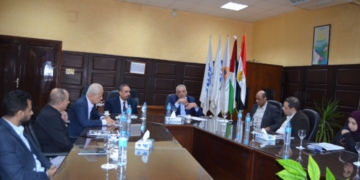 وزارة الموارد المائية والرى تستقبل وزير المياه الفلسطيني 1 - جريدة المساء