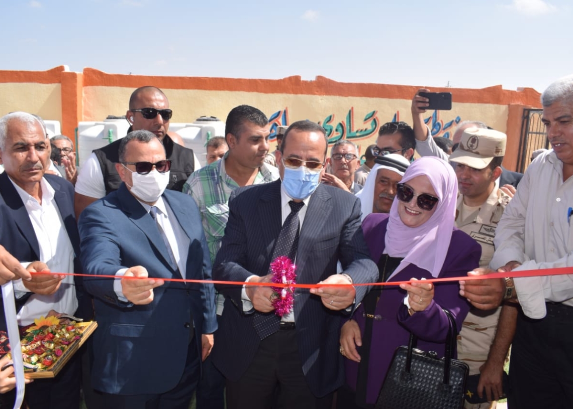 افتتاح مدرستين ومسجد بالشيخ زويد 18 - جريدة المساء