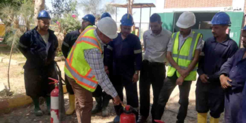 خطة تدريبية لجميع العاملين بمياه سوهاج على اجراءات السلامة والصحة المهنية وتامين بيئة العمل 2 - جريدة المساء خطة تدريبية لجميع العاملين بمياه سوهاج على اجراءات السلامة والصحة المهنية وتامين بيئة العمل 1 - جريدة المساء