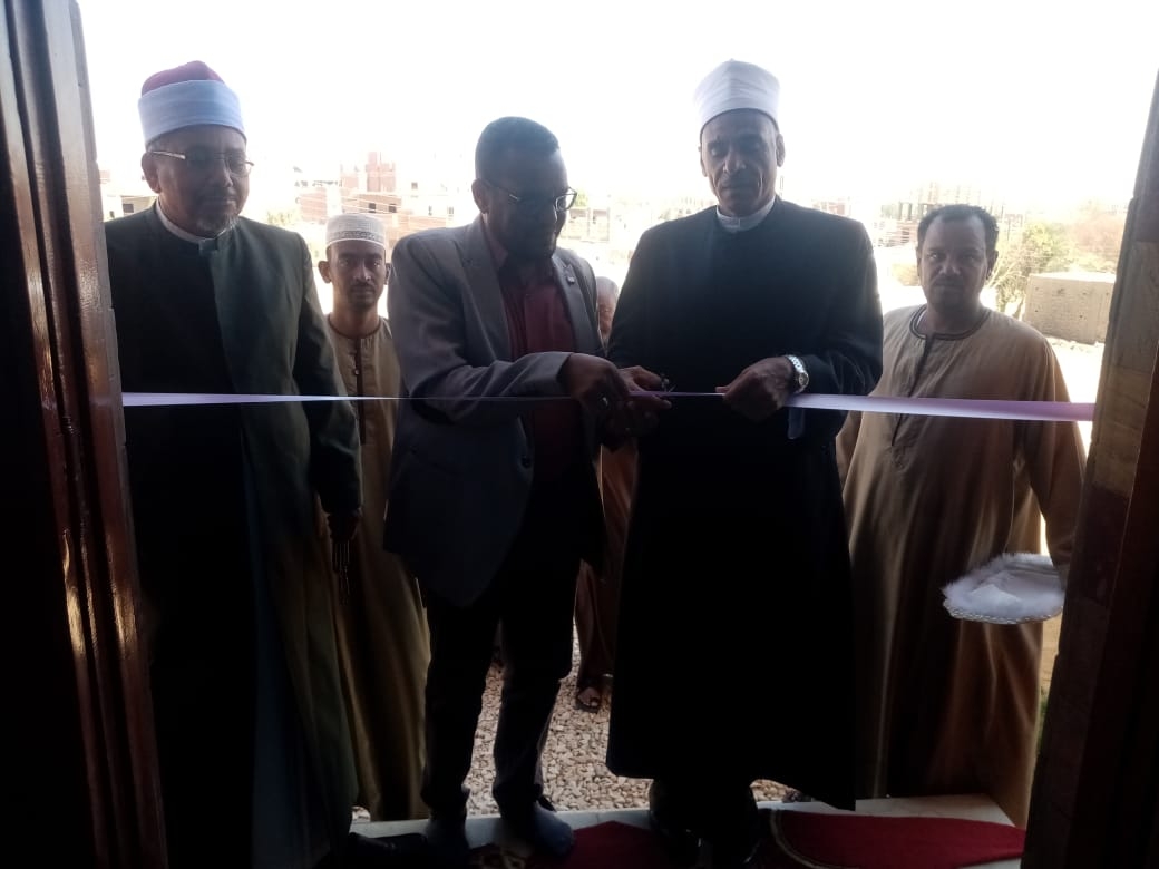 وكيل وزارة اوقاف اسوان يفتتح مسجدا بالرديسيه قبلي 16 - جريدة المساء