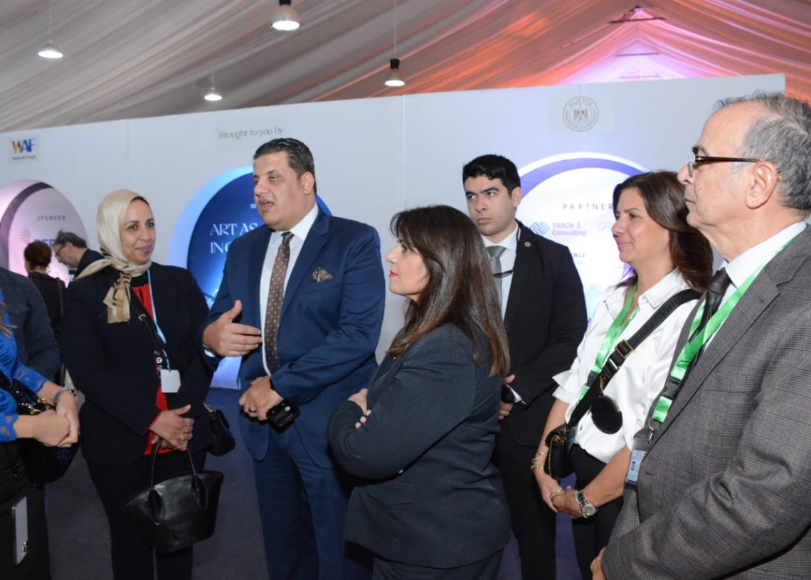 وزيرة الهجرة تتفقد جناح التحالف الوطنى للعمل الأهلى بقمة المناخ cop27 14 - جريدة المساء وزيرة الهجرة تتفقد جناح التحالف الوطنى