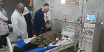 وكيل وزارة الصحة بالشرقية يتفقد الخدمات الطبية العلاجية والوقائية ببلبيس 1 - جريدة المساء