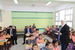 وزير التربية والتعليم يتفقد سير العملية التعليمية بمدارس محافظة الشرقية 31 - جريدة المساء