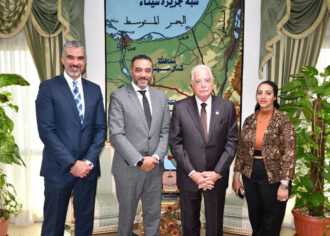 محافظ جنوب سيناء يستعرض حلول فودافون مصر التكنولوجية لرفع كفاءة شبكة المياه والانترنت بشرم الشيخ.. تزامنا مع COP27 15 - جريدة المساء